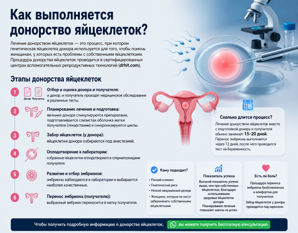 донорство яйцеклеток